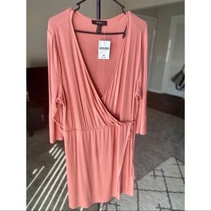 Forever 21+ Knit Wrap Dress